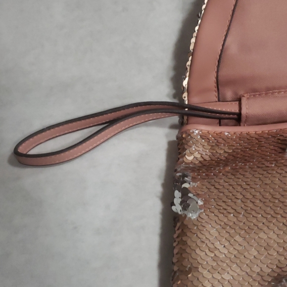 Two-Way Sequin Flap Clutch - A New Day™ Rose/Silve - Picture 6 of 8